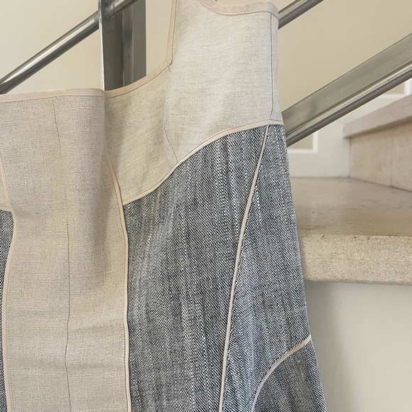 Vintage Narciso Rodriguez Cream & Black Sleeveless Dress - Picture 4 of 15